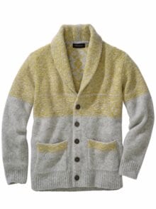 Coolbleiben-Cardigan alpingrau/flechte