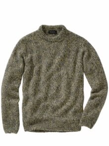 Impressionisten-Pullover grüngemisch