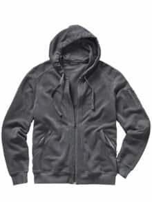 Selbstläufer-Sweatjacke asphalt