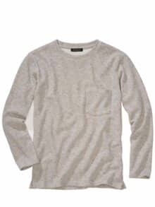 Schön-einfach-Pulli granit