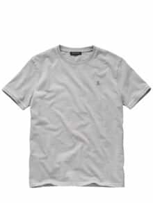 Sichere-Bank-T-Shirt nebelgrau