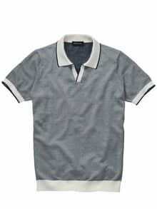 Feinstruktur-Polo tinte