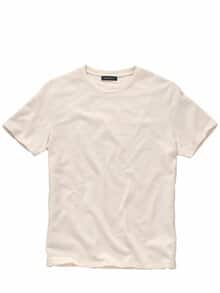 Strukturwerk-Shirt cremeweiß