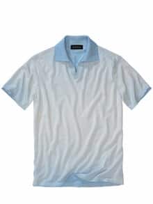 Psst-Poloshirt gletschereis