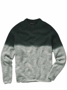 Lichtwärts-Pullover tanne/granit