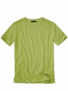 Sichere-Bank-T-Shirt limette