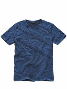 Voller-Leben-T-Shirt indigo