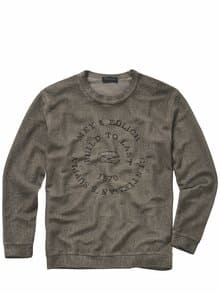 Roadtrip-Sweatshirt aschgrau
