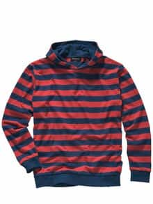 Heavy-Jersey-Linienläufer navy/mohn
