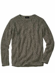 Halb-Voll-Pullover uferkies