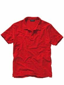 Dreifach-Locker-Polo tomato