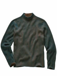 Grundform-Mockneck petrol