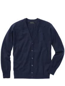 Fokussierter Cardigan navy