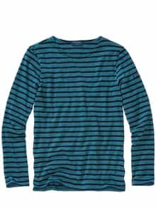 Bretagne-Shirt grün/blau
