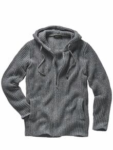 Strickjacke Ragazzo stahlblau