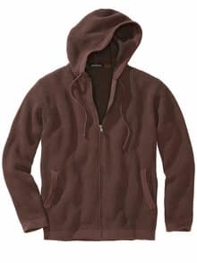 Aufbruch-Hoodie rehbraun