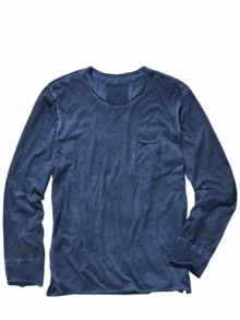 Collab-Longsleeve Ron denim