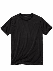 Relaxtes Shirt tiefschwarz