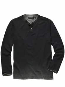 Blue-Note-Henley schwarz