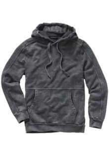 Ecken-Kanten-Denimhoodie used grey
