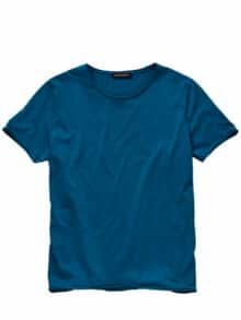 Open-End-Shirt ozeanblau
