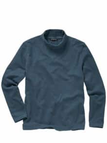 Hals-über-Kopf-Rollneck petrol