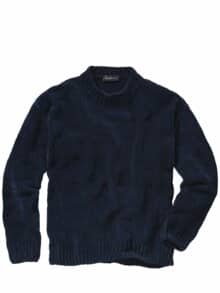 Hinter-den-Kulissen-Pullover marine
