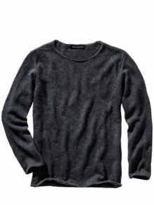 Upcycled Sweater altpapier-schwarz
