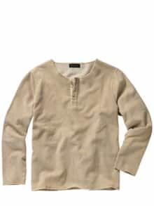 Samt-Cord-Longsleeve sand