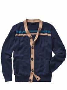 Campus-Cardigan oxfordblau