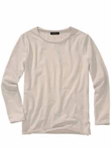 Zuckerwatte-Longsleeve vanille