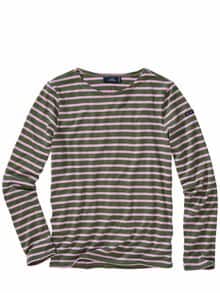 Bretagne-Shirt algue/nacre