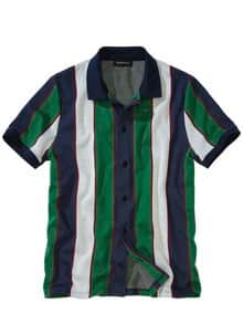Aufrecht-Polo navy/seegras