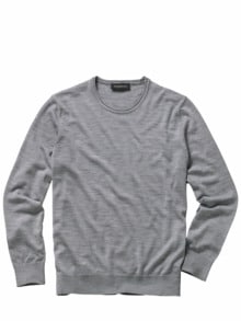 Flüster-Pullover betongrau