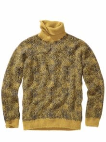 Flimmerbild-Rolli curry/graphit