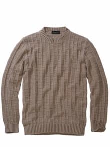Grundstein-Pullover betonbraun