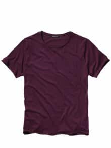 Open-End-Shirt pflaume