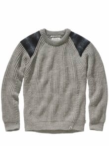 Peregrine Collab Pullover kiesgrau