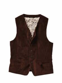 Ernst-Mey-Cord-Anzugweste edelrost