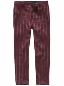 Auszeit-Anzughose rubinrot