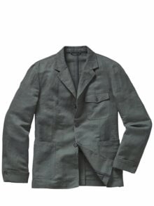 Unregulär-Overshirt salbei