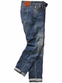Fügsame Japan-Jeans mid blue