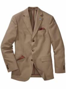 Große Momente-Anzugsakko weizen