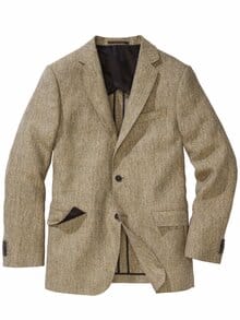 Pointillismus-Anzugsakko rotisseursenf