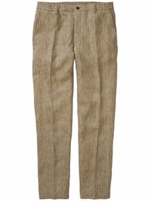 Pointillismus-Anzughose rotisseursenf