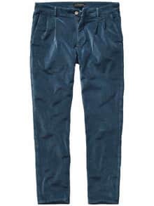 Cord-Atelier-Chino tintenblau