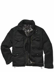 Jacke Takeda nachtschwarz