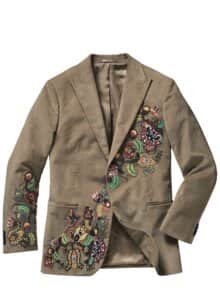 Spot-Light-Anzugsakko ufersand