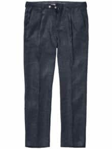 Toskana-Leinenanzughose toskana-blau