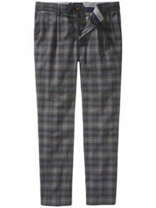 Im-Wandel-Hose Karo anthrazit